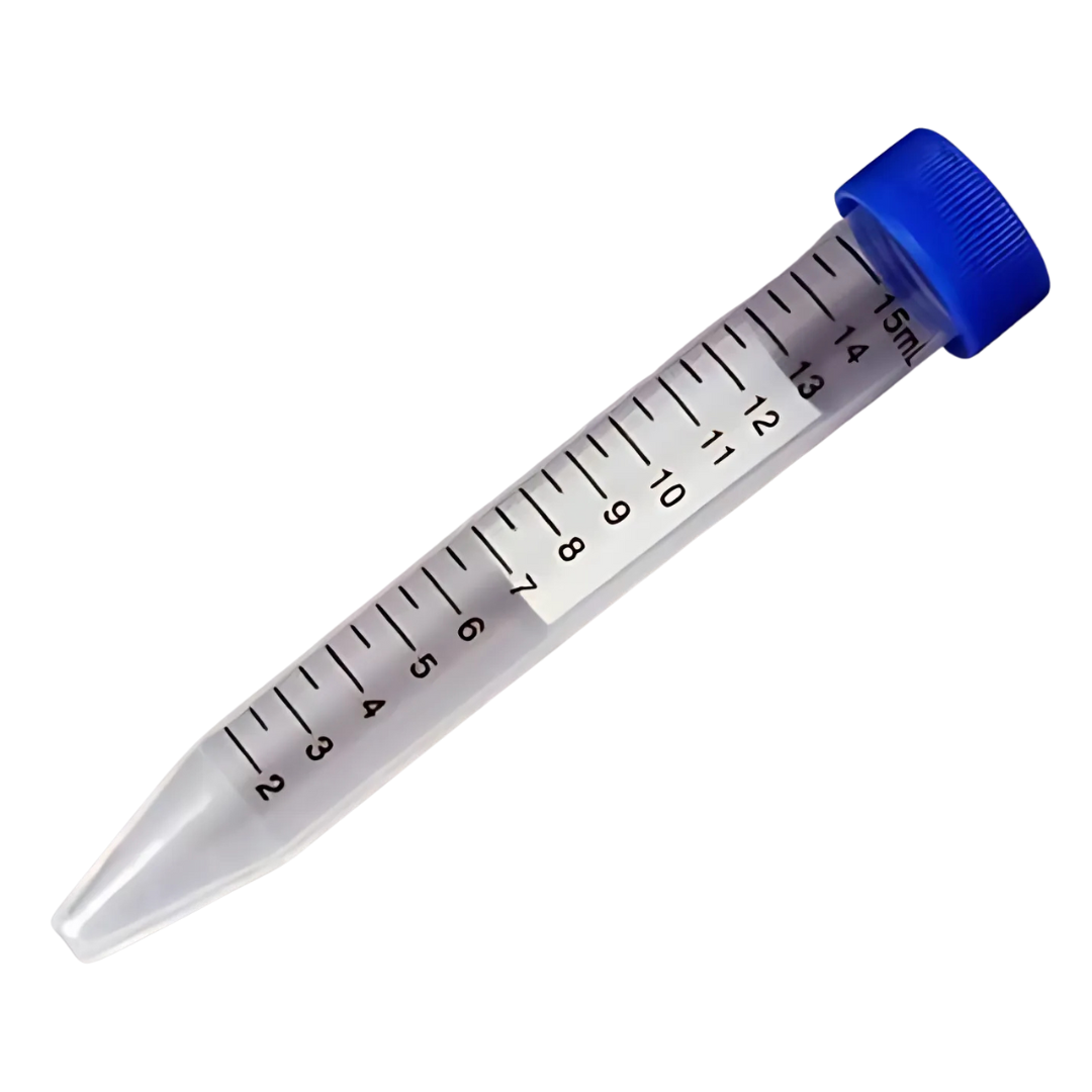 15 mL Centrifuge Tube with Blue Cap